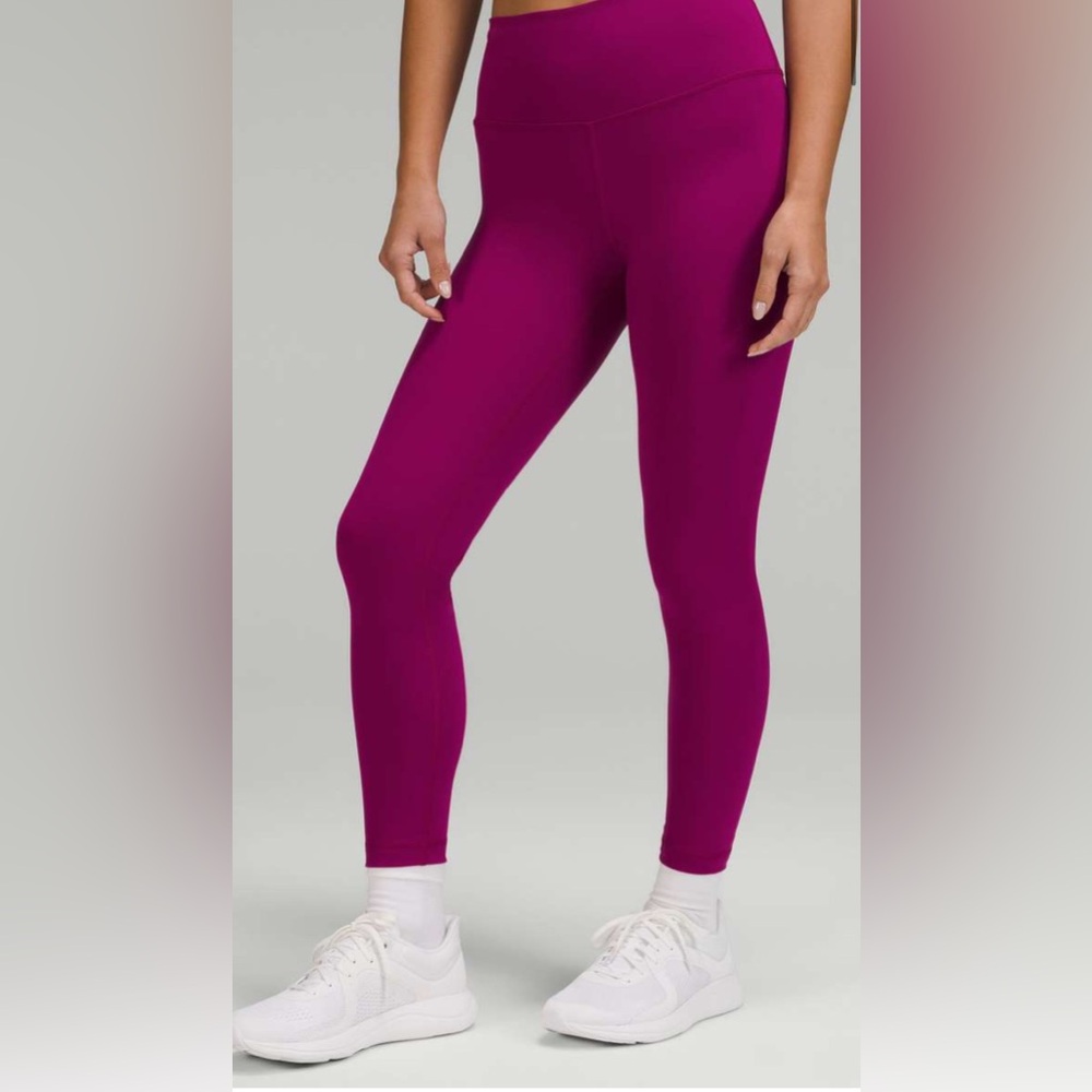 Lululemon Align High-Rise Pant Womens 2 Magenta Purple 25 Inseam‎ Nulu